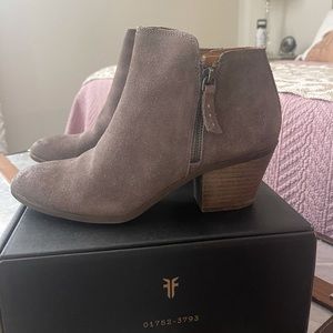Frye booties! Only worn a few times!!